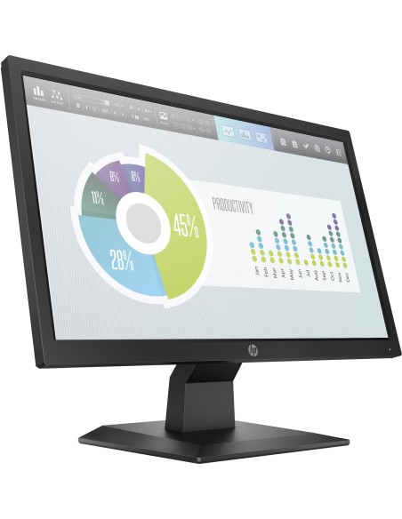 HP P204v 49,5 cm (19.5") 1600 x 900 Pixel HD+ Nero
