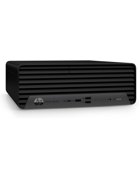 HP 400 G9 i3-12100 Desktop Intel® Core™ i3 8 GB DDR4-SDRAM 256 GB SSD Windows 10 Pro PC Nero