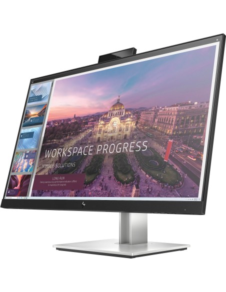 HP E24d G4 60,5 cm (23.8") 1920 x 1080 Pixel Full HD LED Nero, Argento