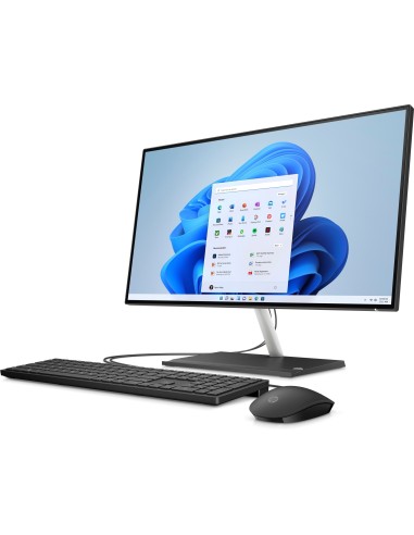 HP 24-ck0008nl AMD Ryzen™ 3 60,5 cm (23.8") 1920 x 1080 Pixel 8 GB DDR4-SDRAM 256 GB SSD PC All-in-one Windows 11 Home Wi-Fi 5