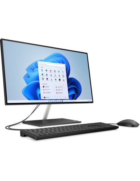 HP 24-ck0008nl AMD Ryzen™ 3 60,5 cm (23.8") 1920 x 1080 Pixel 8 GB DDR4-SDRAM 256 GB SSD PC All-in-one Windows 11 Home Wi-Fi 5