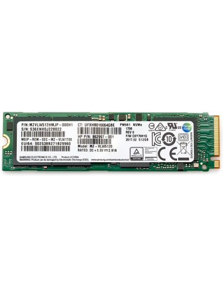 HP 6SK99AA drives allo stato solido M.2 1000 GB PCI Express 3.0 TLC NVMe