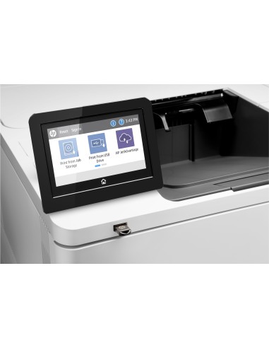 HP LaserJet Enterprise Stampante Enterprise LaserJet M612dn, Stampa, Stampa da porta USB frontale Roaming stampa fronte retro