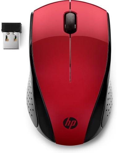 HP Wireless Mouse 220 (Sunset Red)