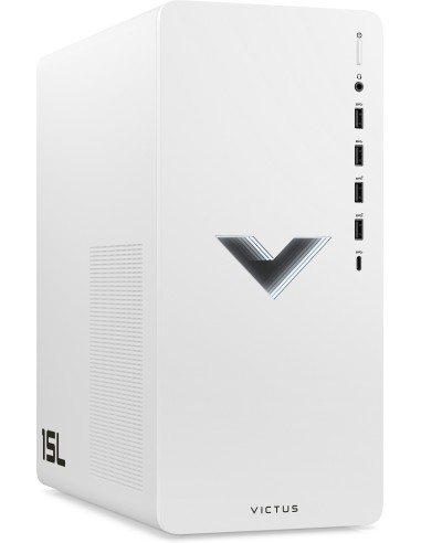 Victus by HP 15L TG02-0006ua i5-12400F Tower Intel® Core™ i5 16 GB DDR4-SDRAM 512 GB SSD Windows 11 Home PC Bianco