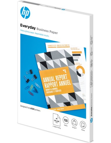 HP Everyday Business Paper, Glossy, 120 g m2, A4 (210 x 297 mm), 150 sheets
