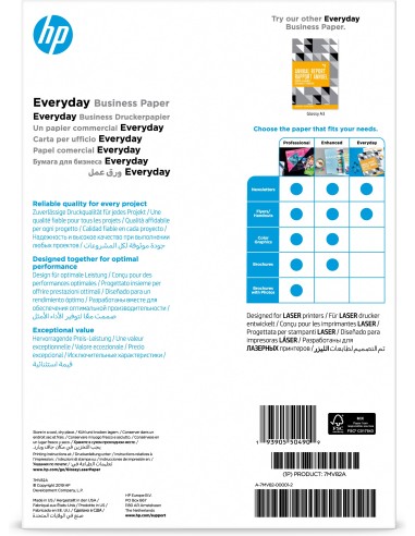 HP Everyday Business Paper, Glossy, 120 g m2, A4 (210 x 297 mm), 150 sheets