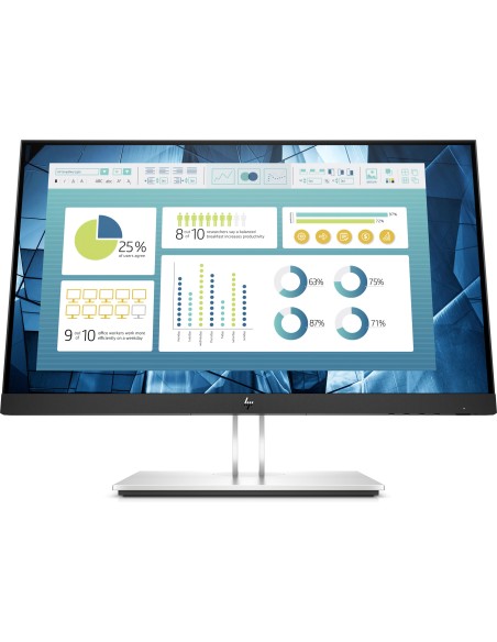 HP E22 G4 54,6 cm (21.5") 1920 x 1080 Pixel Full HD LED Nero, Argento