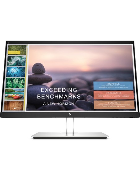 HP E24t G4 60,5 cm (23.8") 1920 x 1080 Pixel Full HD LED Touch screen Nero, Argento