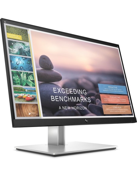 HP E24t G4 60,5 cm (23.8") 1920 x 1080 Pixel Full HD LED Touch screen Nero, Argento