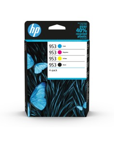HP Confezione da 4 cartucce di inchiostro nero, ciano, magenta, giallo originali 953