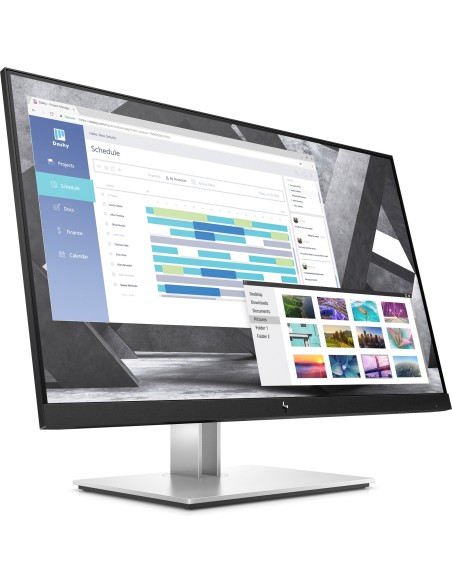HP E27q G4 68,6 cm (27") 2560 x 1440 Pixel Quad HD Nero, Argento