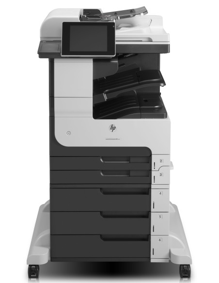 HP LaserJet Enterprise Multifunzione M725z, Stampa, copia, scansione, fax, ADF da 100 fogli, Porta USB frontale, Scansione