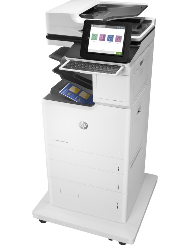 HP Color LaserJet Enterprise Flow Stampante multifunzione M682z, Stampa, copia, scansione, fax
