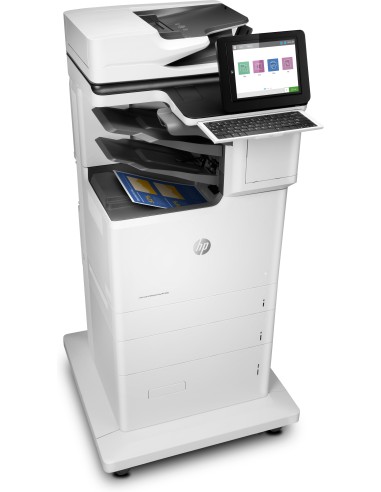HP Color LaserJet Enterprise Flow Stampante multifunzione M682z, Stampa, copia, scansione, fax