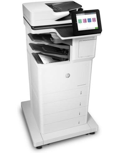 HP LaserJet Enterprise Stampante multifunzione M631z, Stampa, copia, scansione, fax