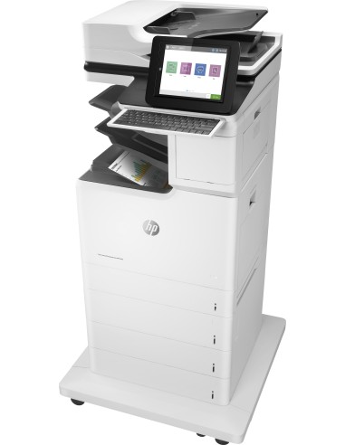 HP Color LaserJet Enterprise Flow Stampante multifunzione M681z, Stampa, copia, scansione, fax