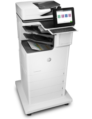 HP Color LaserJet Enterprise Flow Stampante multifunzione M681z, Stampa, copia, scansione, fax