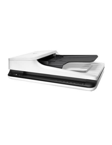 HP Scanjet Pro 2500 f1 Scanner piano e ADF 1200 x 1200 DPI A4 Nero, Bianco