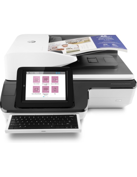HP Scanjet Enterprise Flow N9120 fn2 Scanner piano e ADF 600 x 600 DPI A3 Nero, Bianco