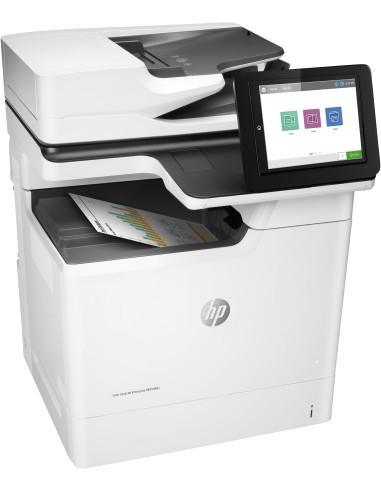 HP Color LaserJet Enterprise Stampante multifunzione M681dh, Stampa, copia, scansione