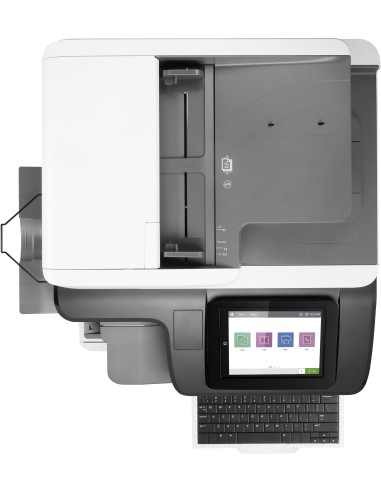 HP Color LaserJet Enterprise Flow Stampante multifunzione M776zs, Stampa, copia, scansione e fax, Stampa da porta USB frontale