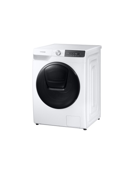 Samsung WW90T754DBT Lavatrice 9kg UltraWash Ai Control Libera installazione Caricamento frontale 1400 Giri min Nero, Bianco A