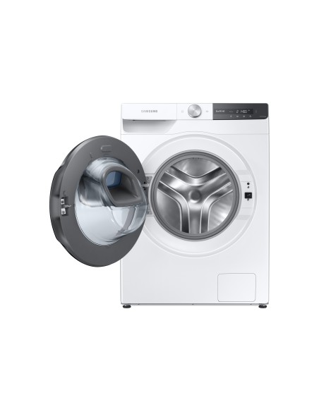 Samsung WW90T754DBT Lavatrice 9kg UltraWash Ai Control Libera installazione Caricamento frontale 1400 Giri min Nero, Bianco A