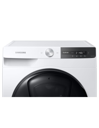 Samsung WW90T754DBT Lavatrice 9kg UltraWash Ai Control Libera installazione Caricamento frontale 1400 Giri min Nero, Bianco A