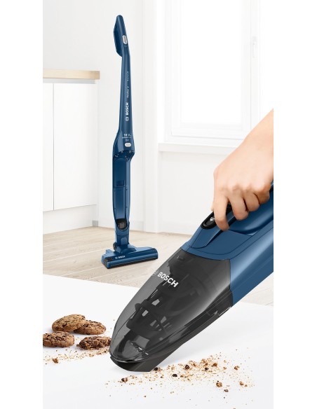 Bosch Serie 2 BBHF216 scopa elettrica Senza sacchetto Blu