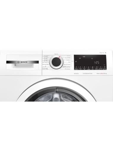 Bosch Serie 4 WNA13400IT lavasciuga Libera installazione Caricamento frontale Bianco E