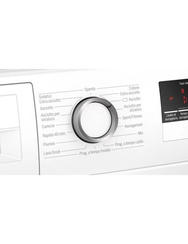 Bosch Serie 4 WTH85V07IT asciugatrice Libera installazione Caricamento frontale 7 kg A++ Bianco