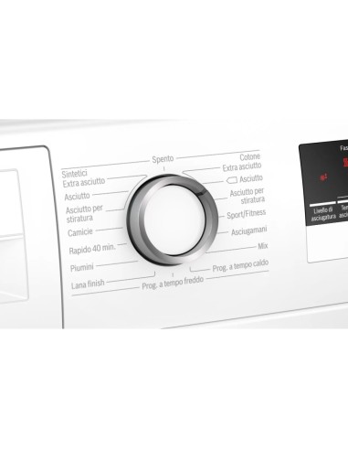 Bosch Serie 4 WTH85V08IT asciugatrice Libera installazione Caricamento frontale 8 kg A++ Bianco
