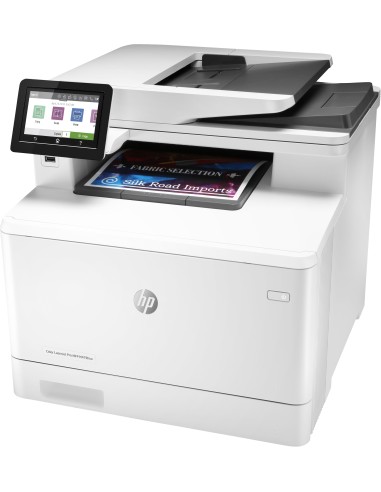 HP Color LaserJet Pro Stampante multifunzione M479fnw, Stampa, copia, scansione, fax, e-mail, Scansione verso e-mail PDF ADF da
