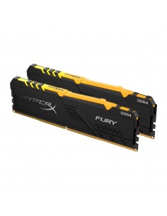 Kingston 16GB 3200MHZ DDR4 DIMM FURY RGB HyperX Fury RGB 16GB (8GB x2) HX432C16FB3AK2 16 0740617296310 MODULI DI MEMORIA 2