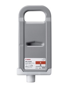 Canon PFI-701R Pigment Red Ink Cartridge cartuccia d'inchiostro 1 pz Originale Rosso