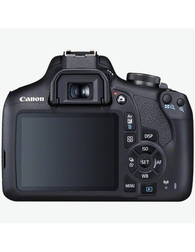 Canon EOS 2000D + EF-S 18-55mm f 3.5-5.6 III Kit fotocamere SLR 24,1 MP CMOS 6000 x 4000 Pixel Nero