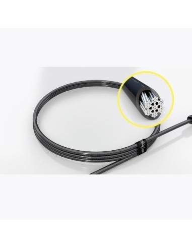 DELL N17 cavo di sicurezza Nero, Argento 1,8 m