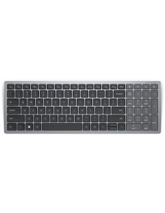 DELL KB740 tastiera RF senza fili + Bluetooth QWERTY US International Grigio, Nero