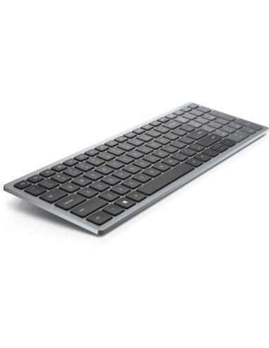 DELL KB740 tastiera RF senza fili + Bluetooth QWERTY US International Grigio, Nero