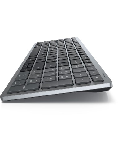 DELL KB740 tastiera RF senza fili + Bluetooth QWERTY US International Grigio, Nero