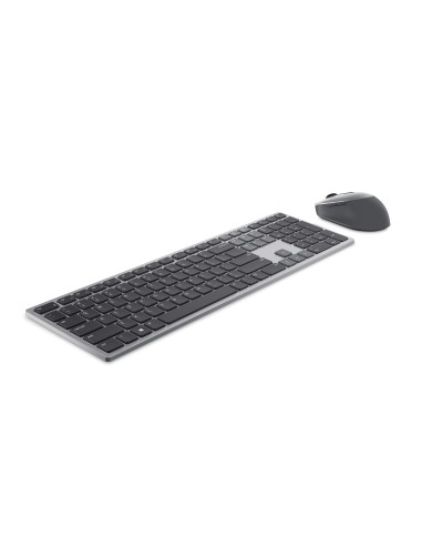 DELL KM7321W tastiera Mouse incluso RF senza fili + Bluetooth QWERTY US International Grigio, Titanio