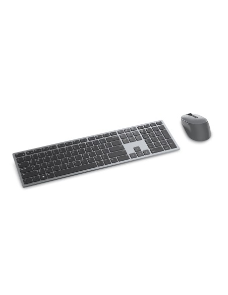 DELL KM7321W tastiera Mouse incluso RF senza fili + Bluetooth QWERTY US International Grigio, Titanio