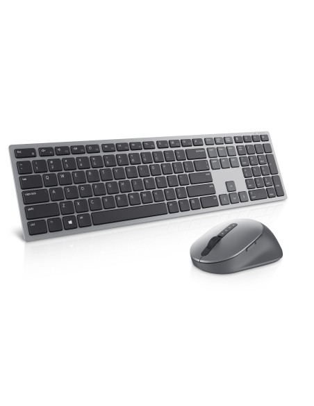 DELL KM7321W tastiera Mouse incluso RF senza fili + Bluetooth QWERTY US International Grigio, Titanio