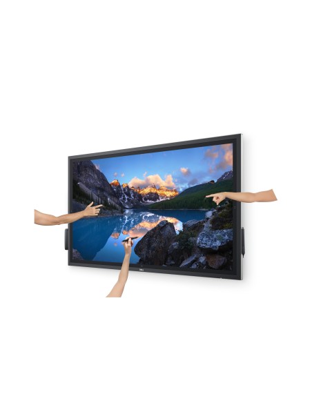 DELL C5522QT Pannello piatto interattivo 138,8 cm (54.6") LCD 350 cd m² 4K Ultra HD Nero Touch screen