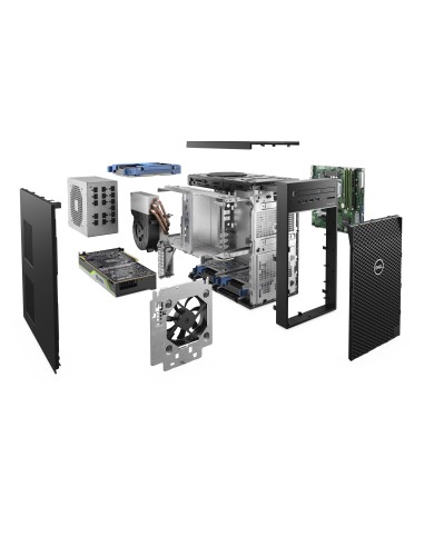 DELL Precision 3650 i7-10700K Tower Intel® Core™ i7 32 GB DDR4-SDRAM 512 GB SSD Windows 10 Pro Stazione di lavoro Nero