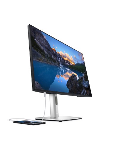DELL UltraSharp U2421E 61,2 cm (24.1") 1920 x 1200 Pixel WUXGA LCD Nero, Argento