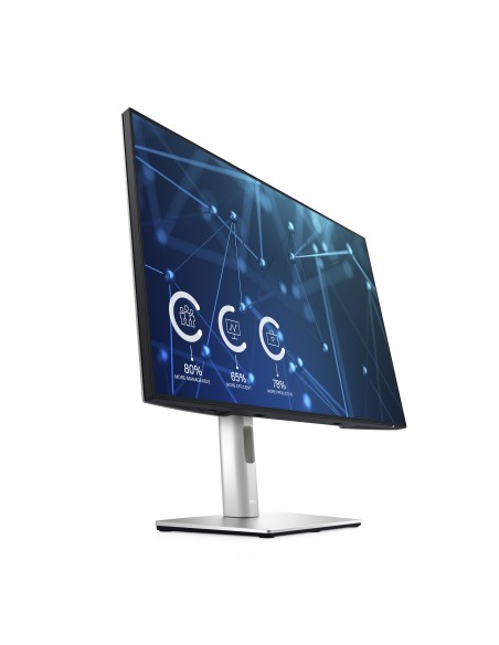 DELL UltraSharp U2421E 61,2 cm (24.1") 1920 x 1200 Pixel WUXGA LCD Nero, Argento