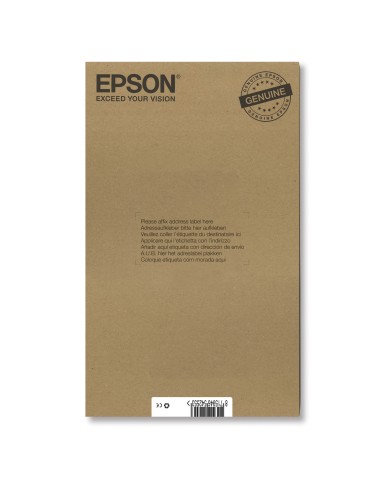 Epson Hummingbird Multipack 6 colori T0807 Claria Photographic Ink in confezione EasyMail Packaging