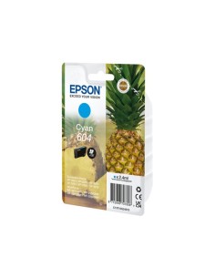 Epson 604 cartuccia d'inchiostro 1 pz Originale Resa standard Ciano 2
